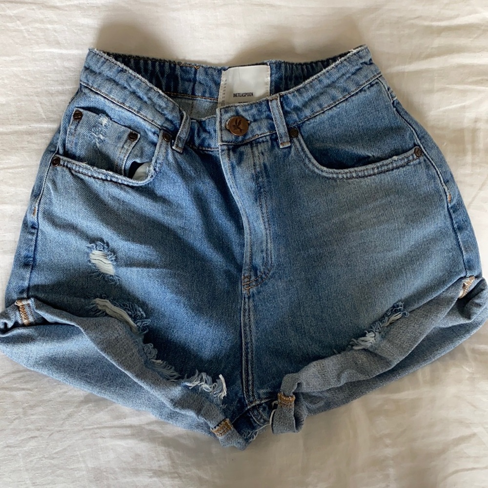 One Teaspoon Jean Shorts